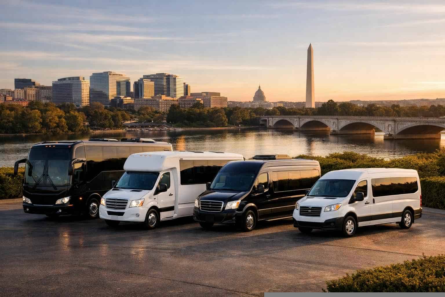 Our Arlington Shuttle Bus Fleet Options