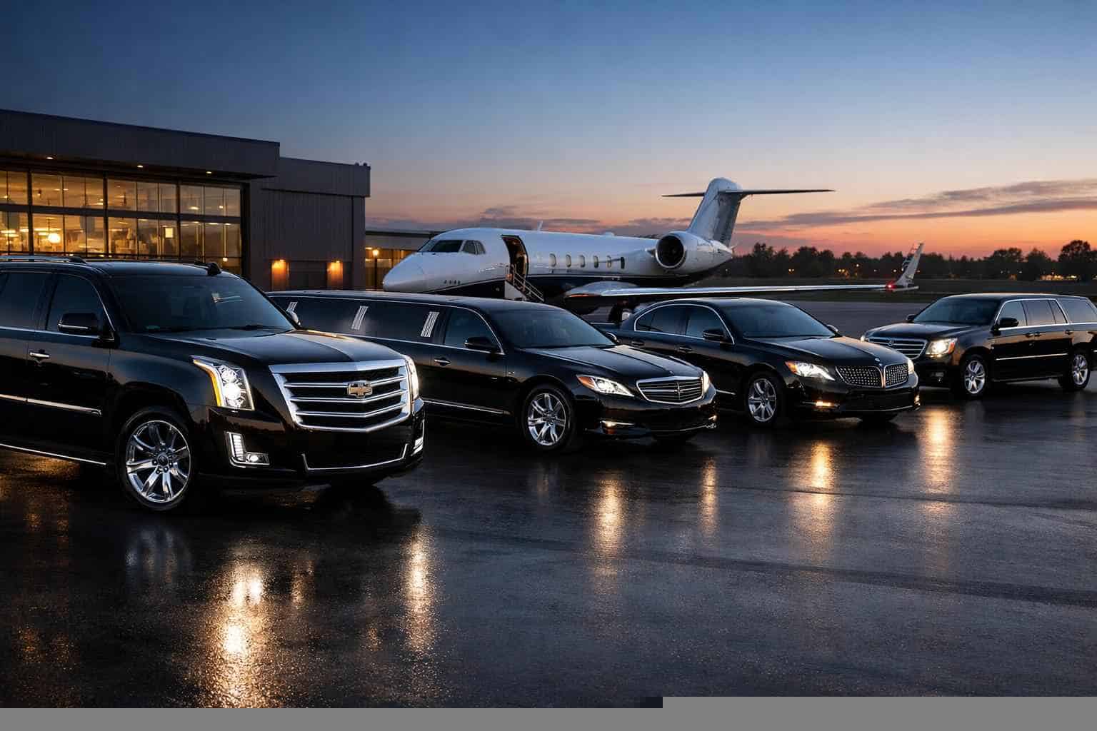 Our Bedford Black Limo Fleet Options