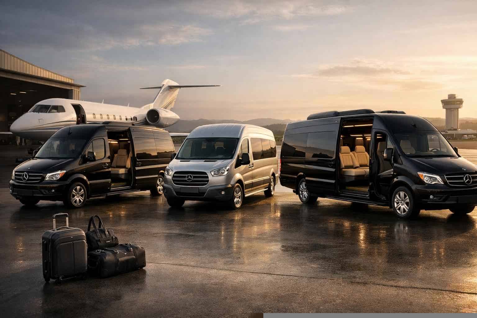 Our Bedford Passenger Van Fleet Options