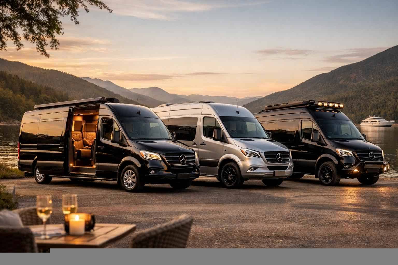 Our Bedford Sprinter Van Fleet Options