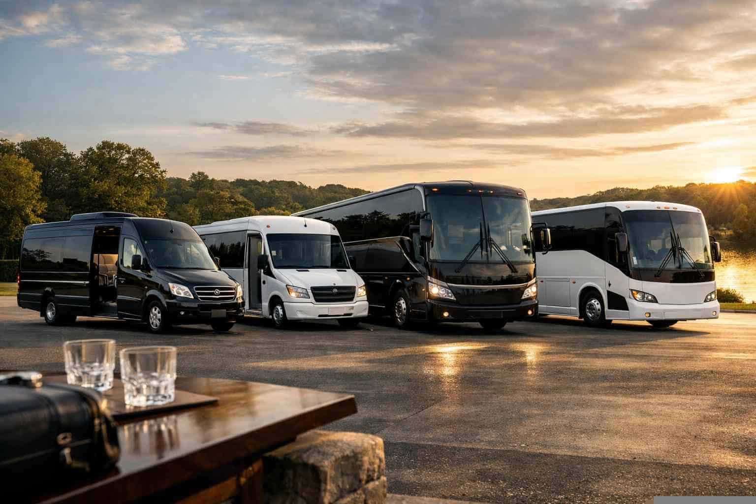 Our Benbrook Bus Rental Fleet Options
