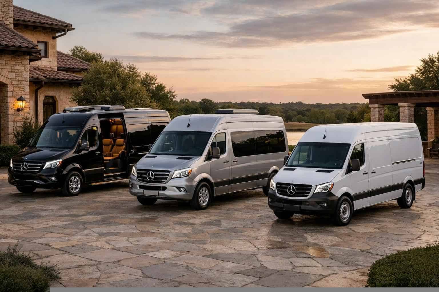 Our Benbrook Sprinter Van Fleet Options