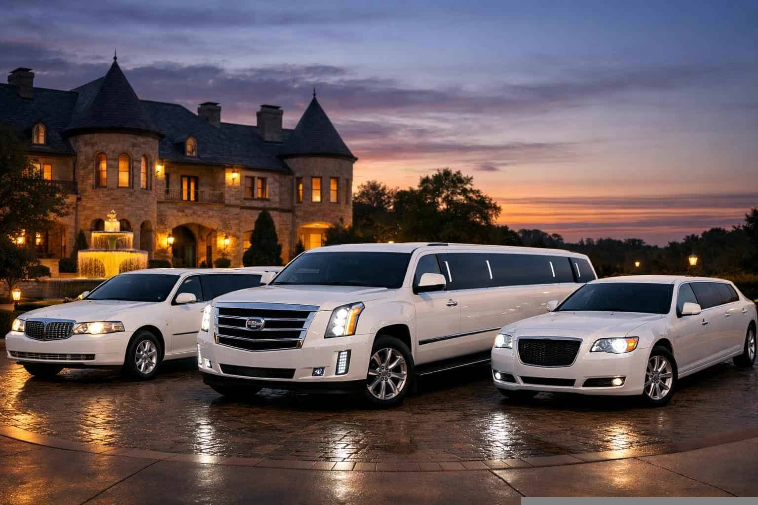 Our Benbrook White Limo Fleet Options