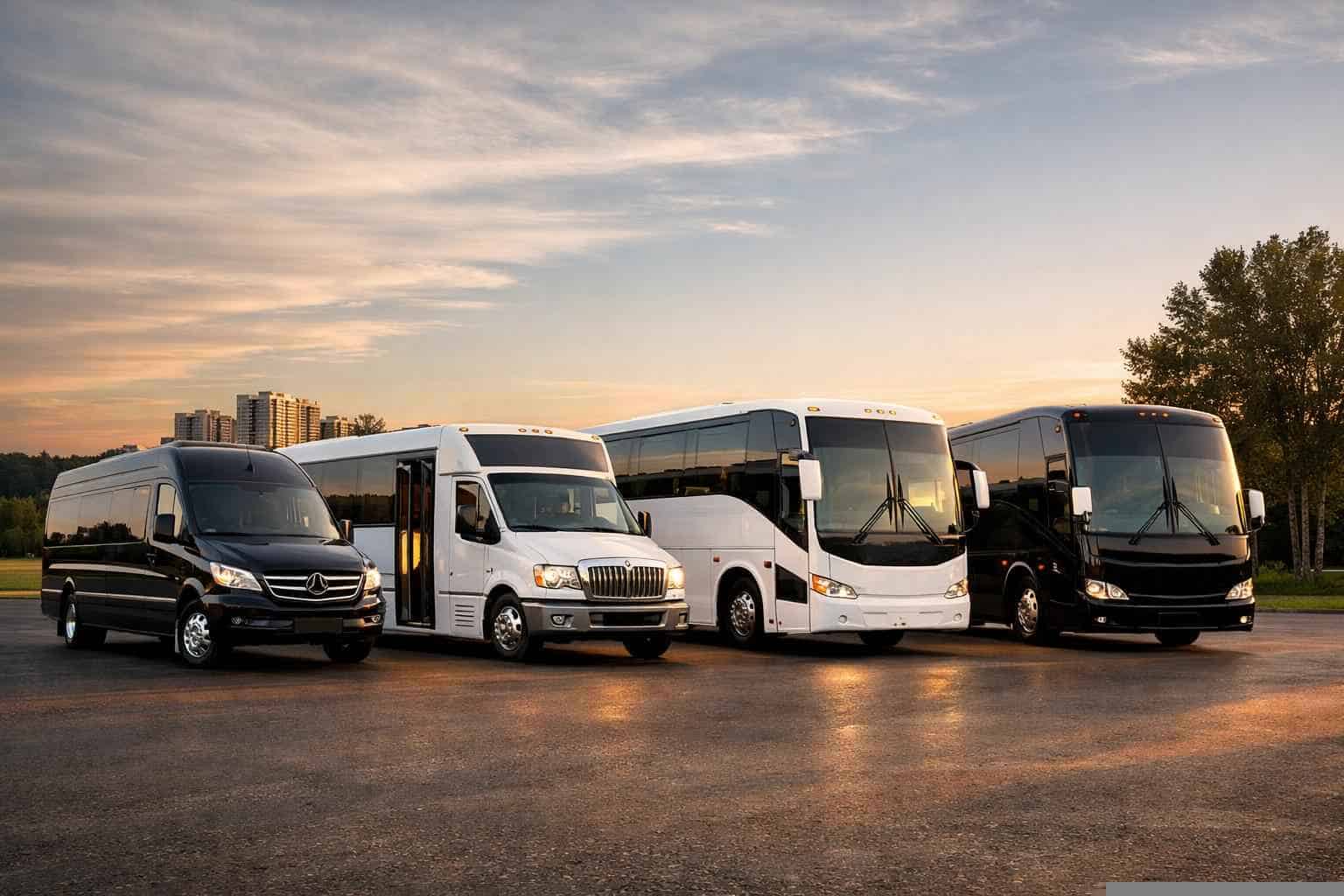 Our Burleson Bus Rental Fleet Options