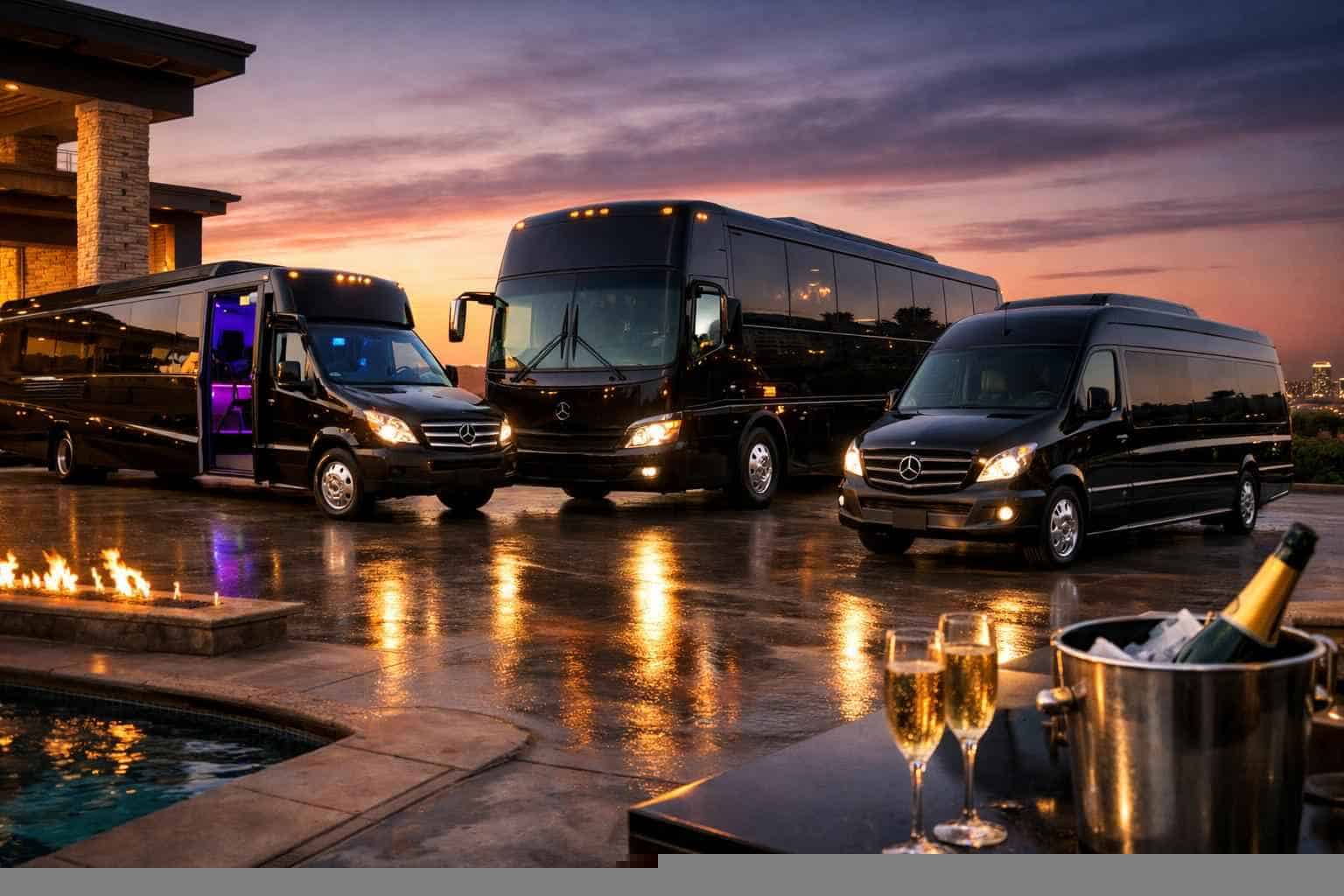 Our Burleson Limo Bus Fleet Options