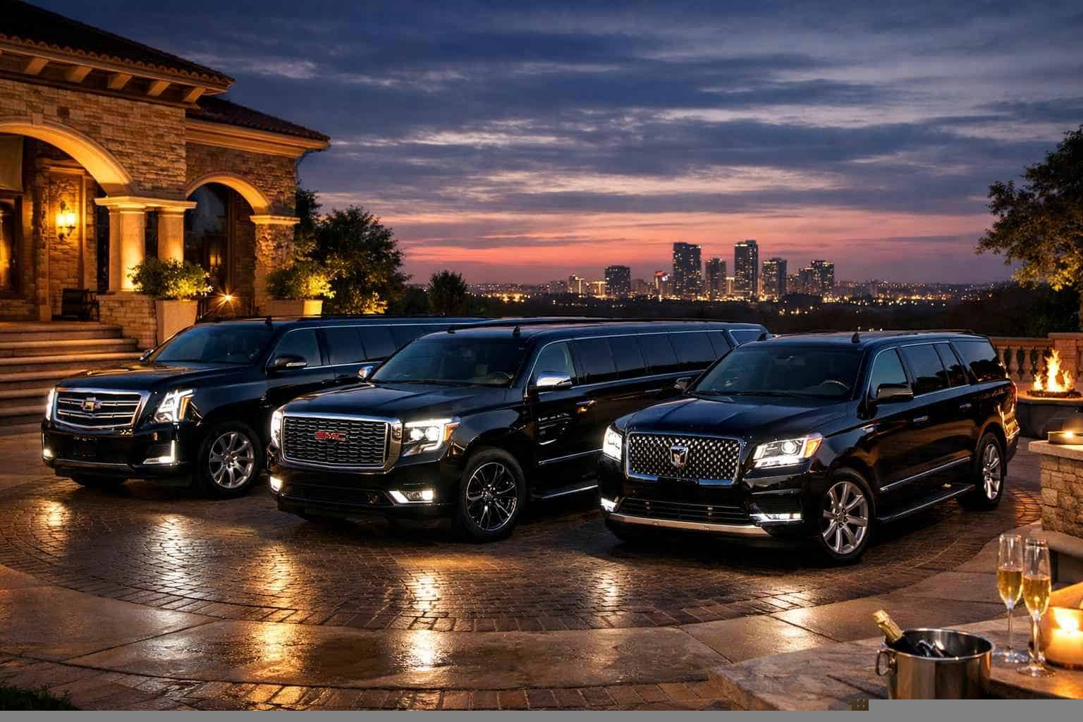 Our Burleson SUV Limo Fleet Options
