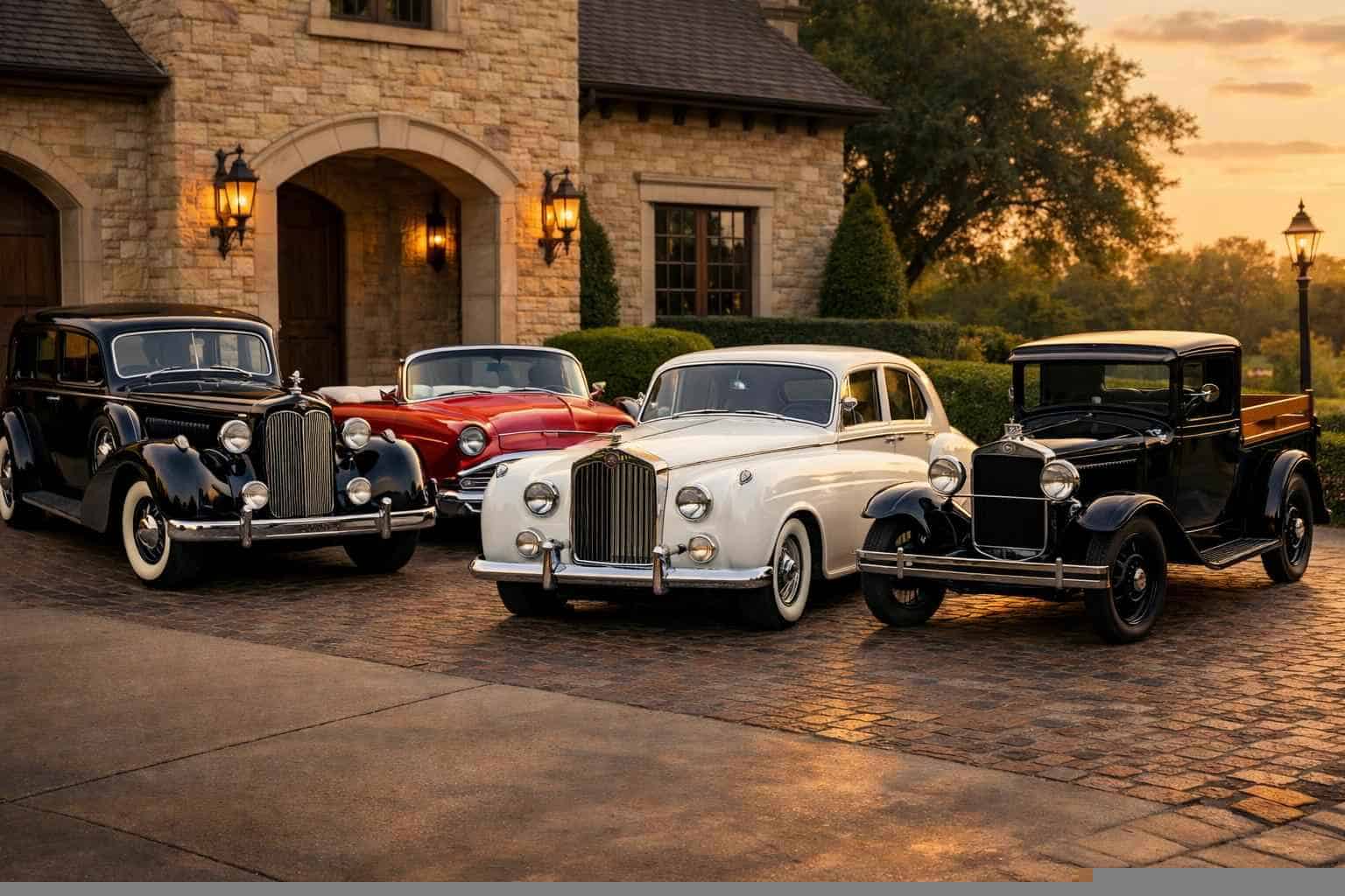 Our Colleyville Antique Vehicle Fleet Options