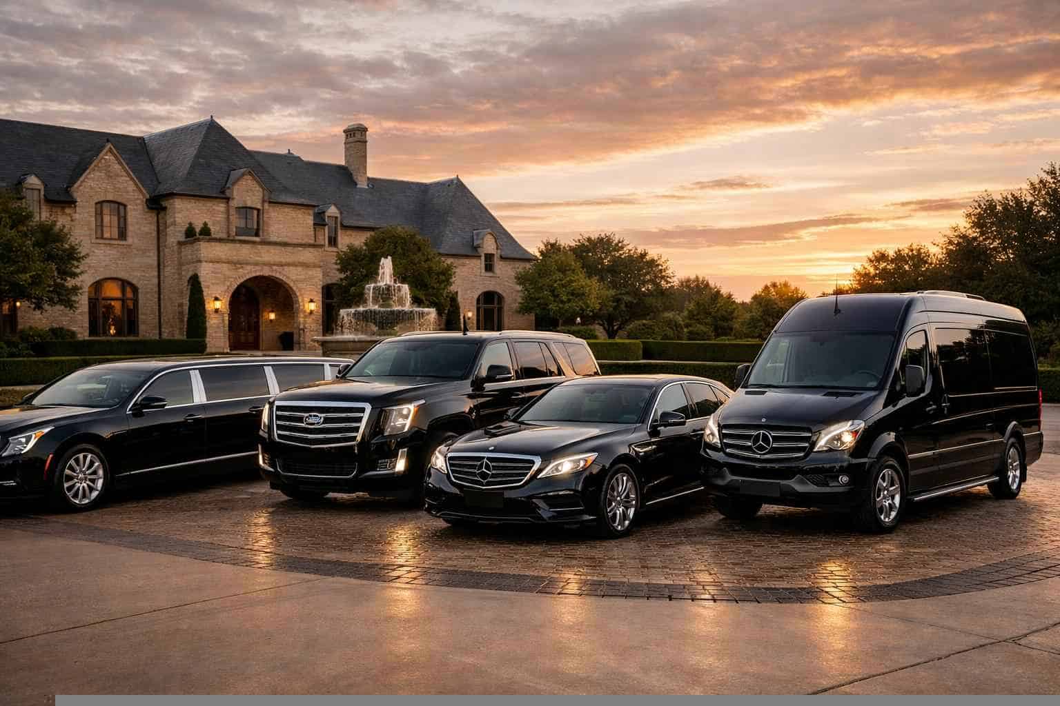 Our Colleyville Chauffeured Vehicle Fleet