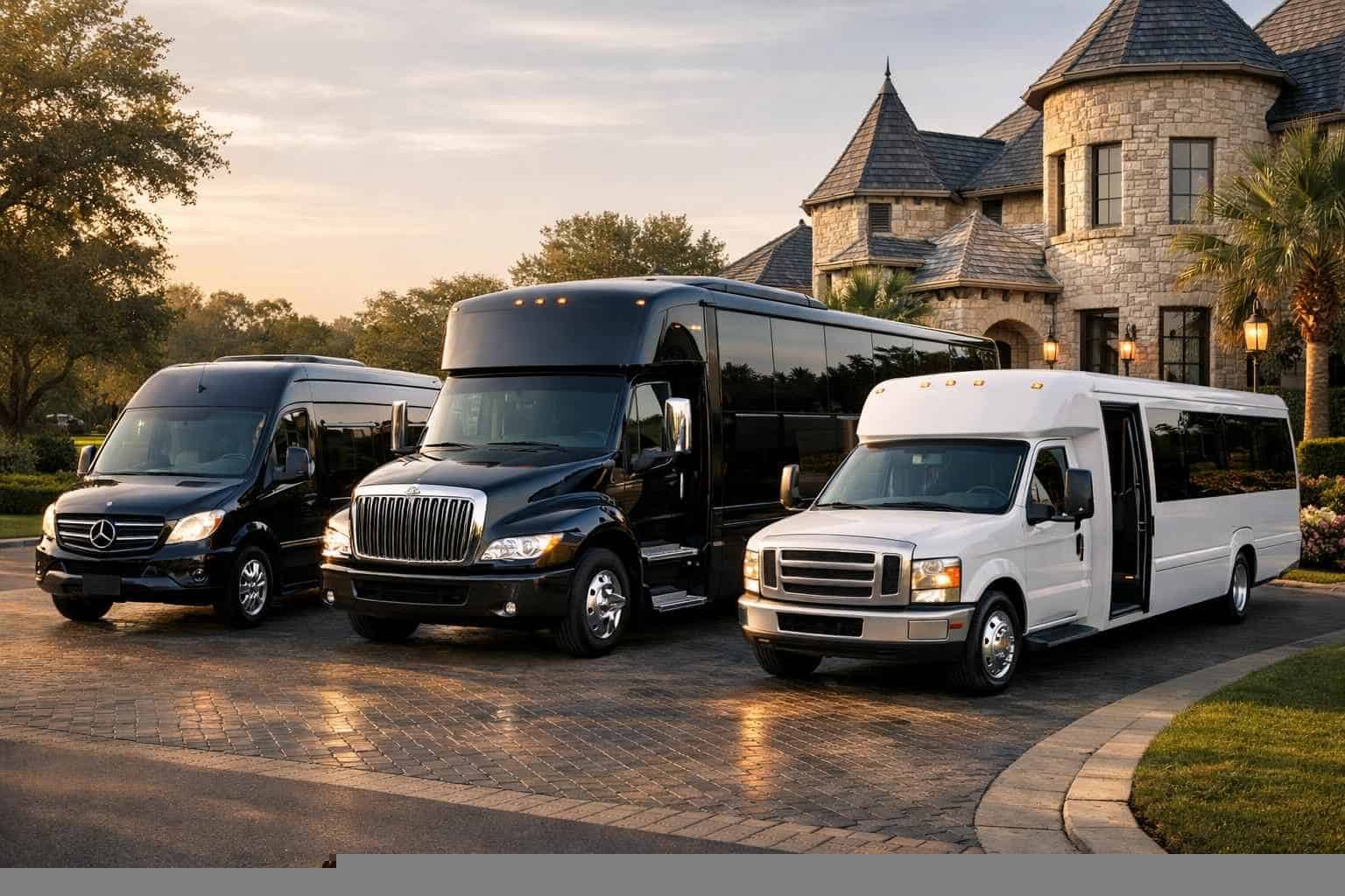Our Colleyville Shuttle Bus Fleet Options