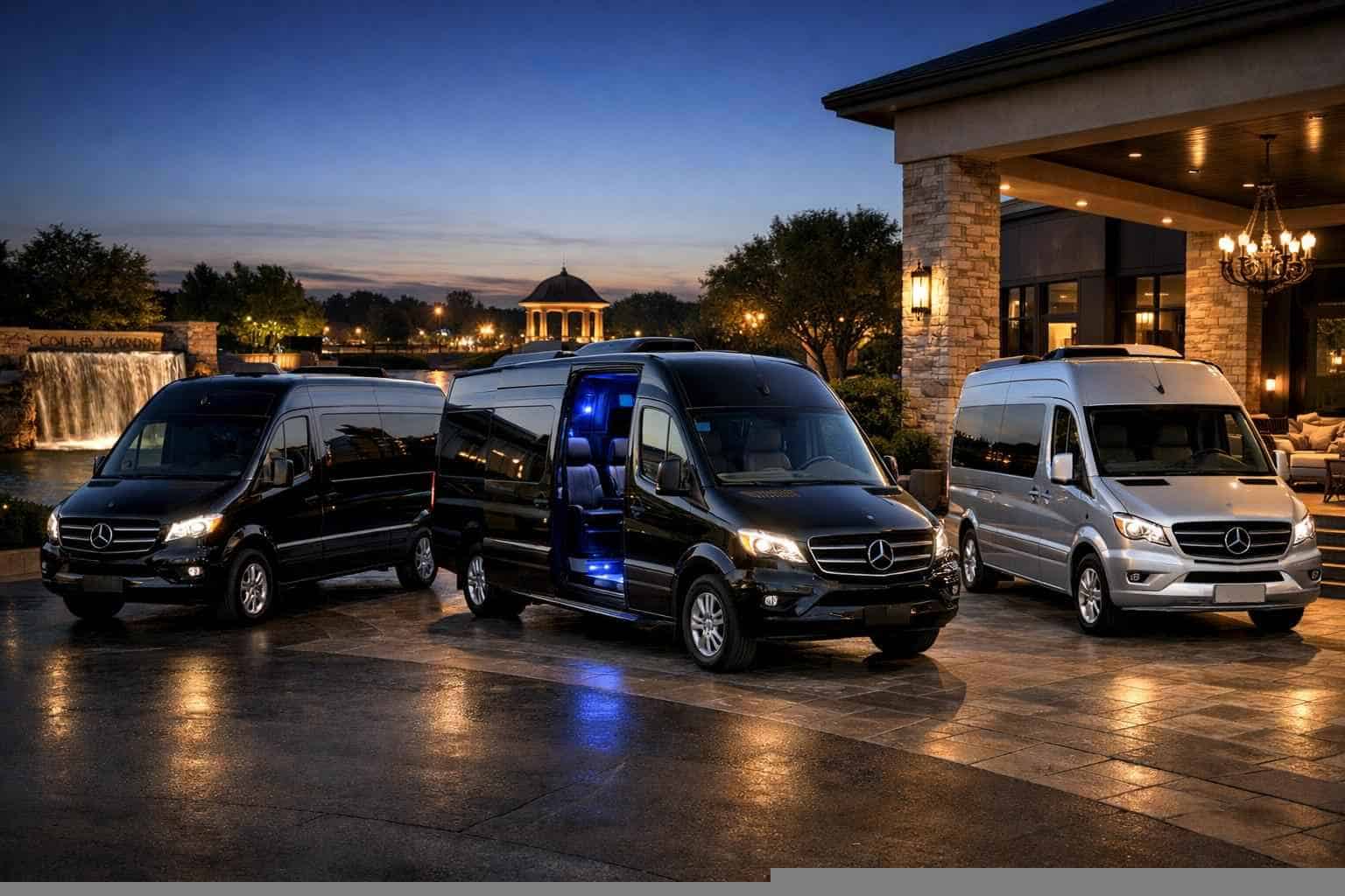 Sprinter Van Rental With Driver In Colleyville Texas Our Colleyville Sprinter Van Fleet Options