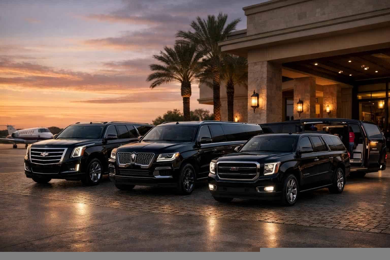 Our Colleyville SUV Limo Fleet Options