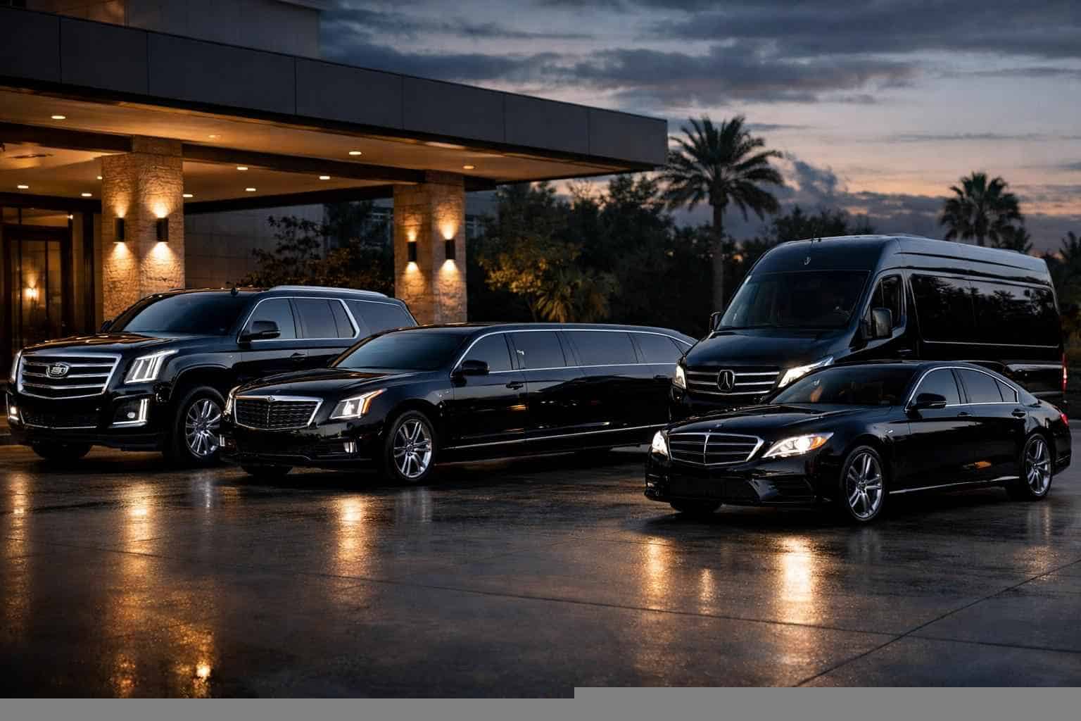 Our Crowley Black Limo Fleet Options