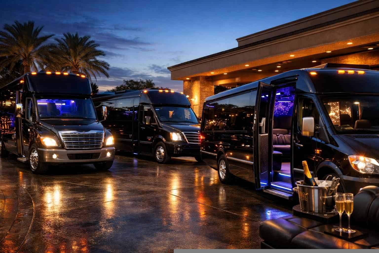 Our Crowley Party Bus Fleet Options