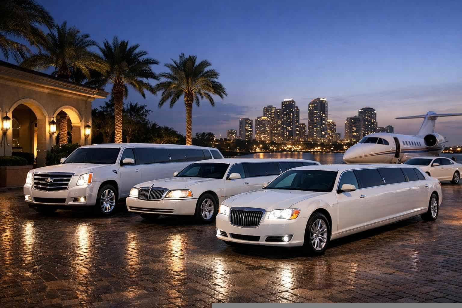 Our Crowley White Limo Fleet Options