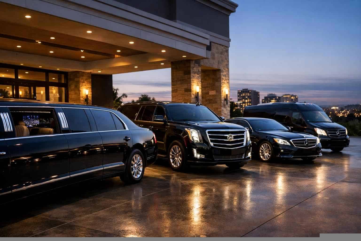 Our Euless Black Limo Fleet Options