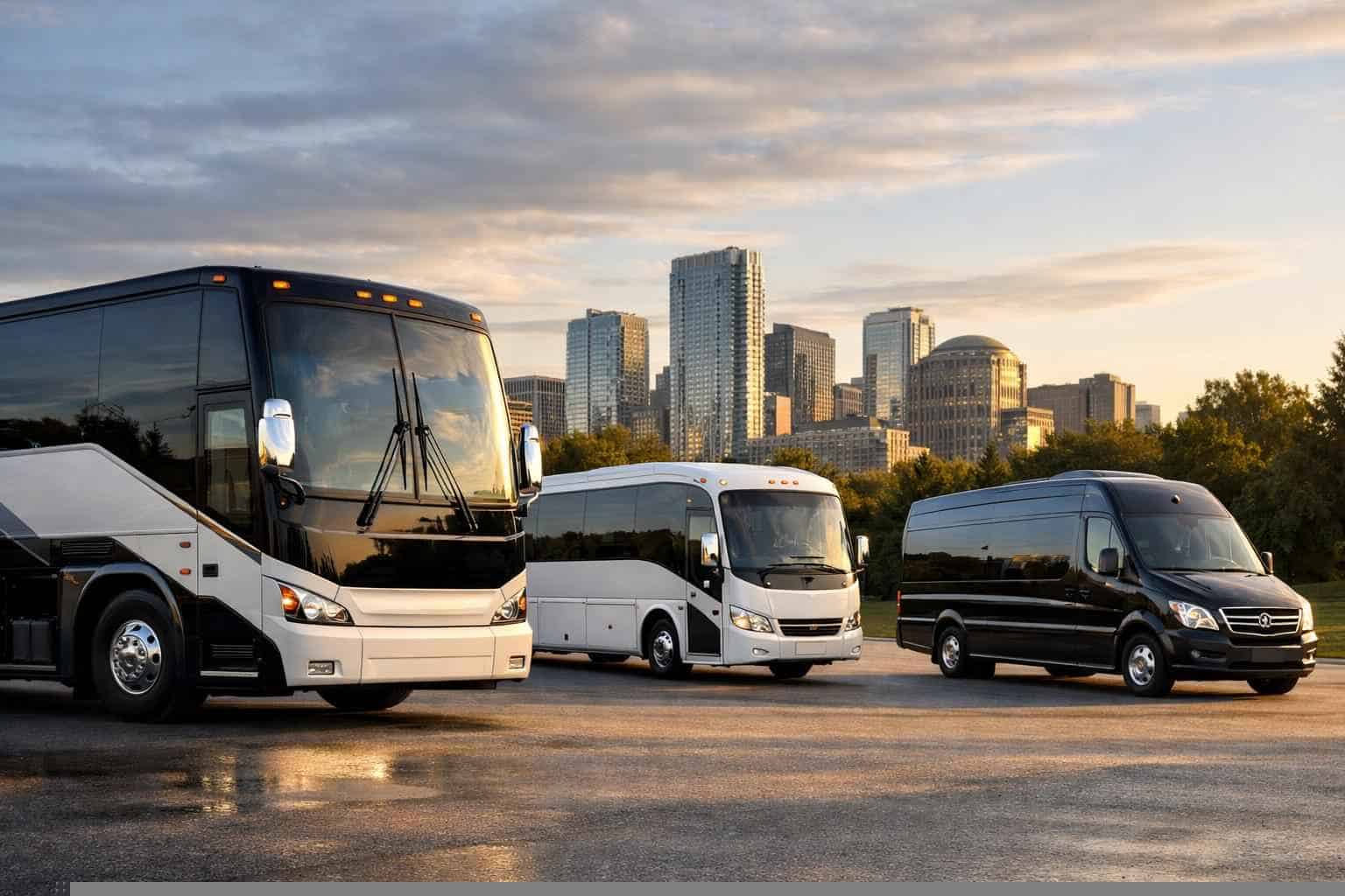 Our Euless Charter Bus Fleet Options