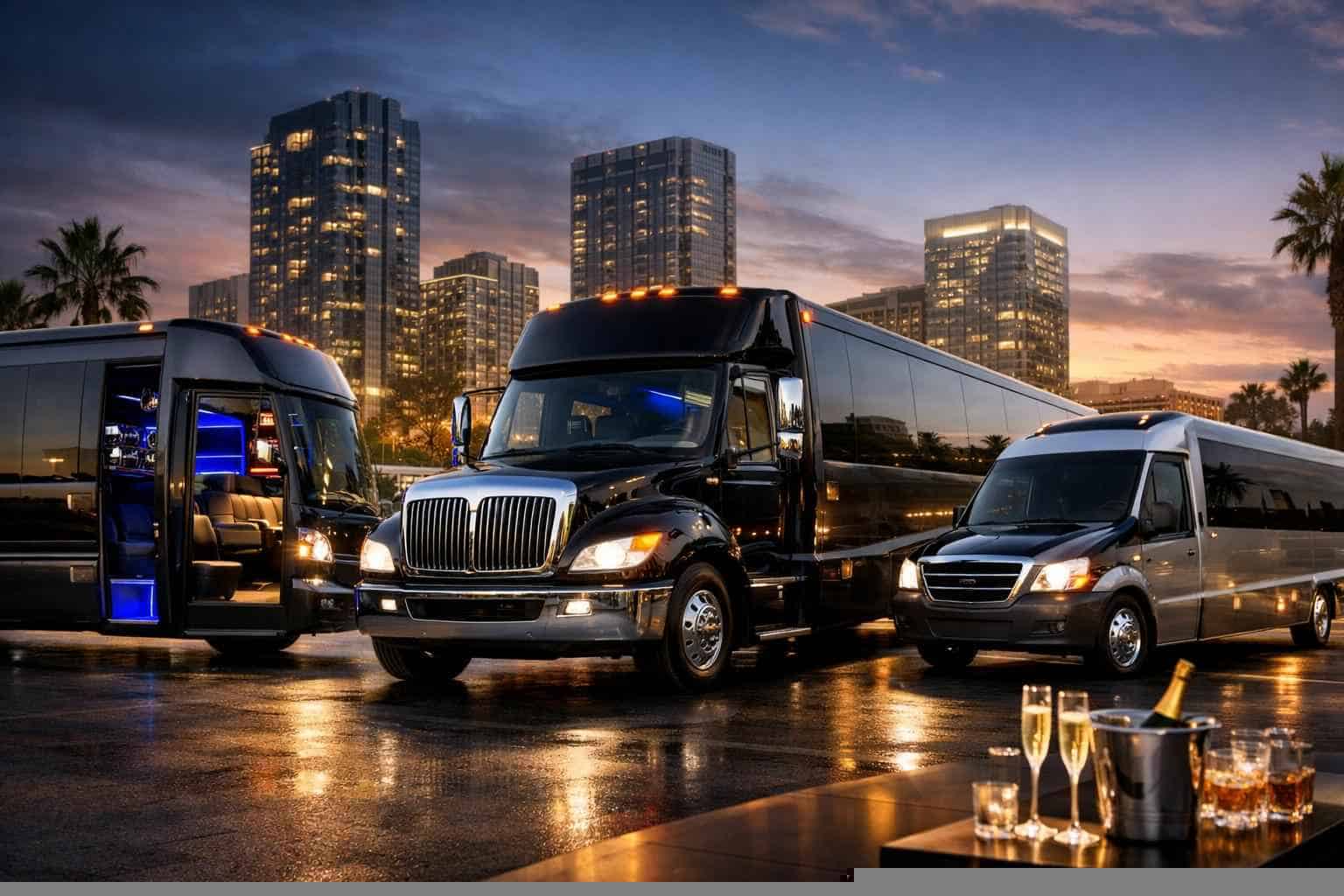 Our Euless Limo Bus Fleet Options