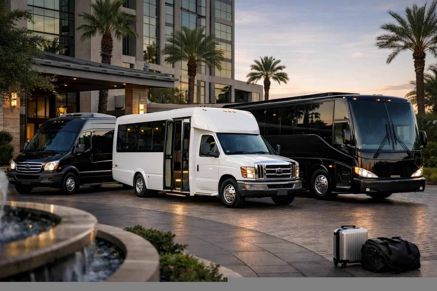 Our Euless Shuttle Bus Fleet Options