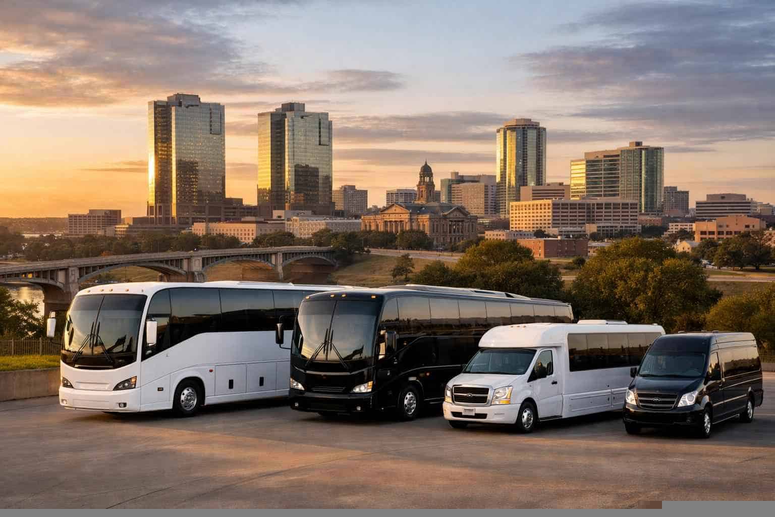 Our Fort Worth Charter Bus Fleet Options