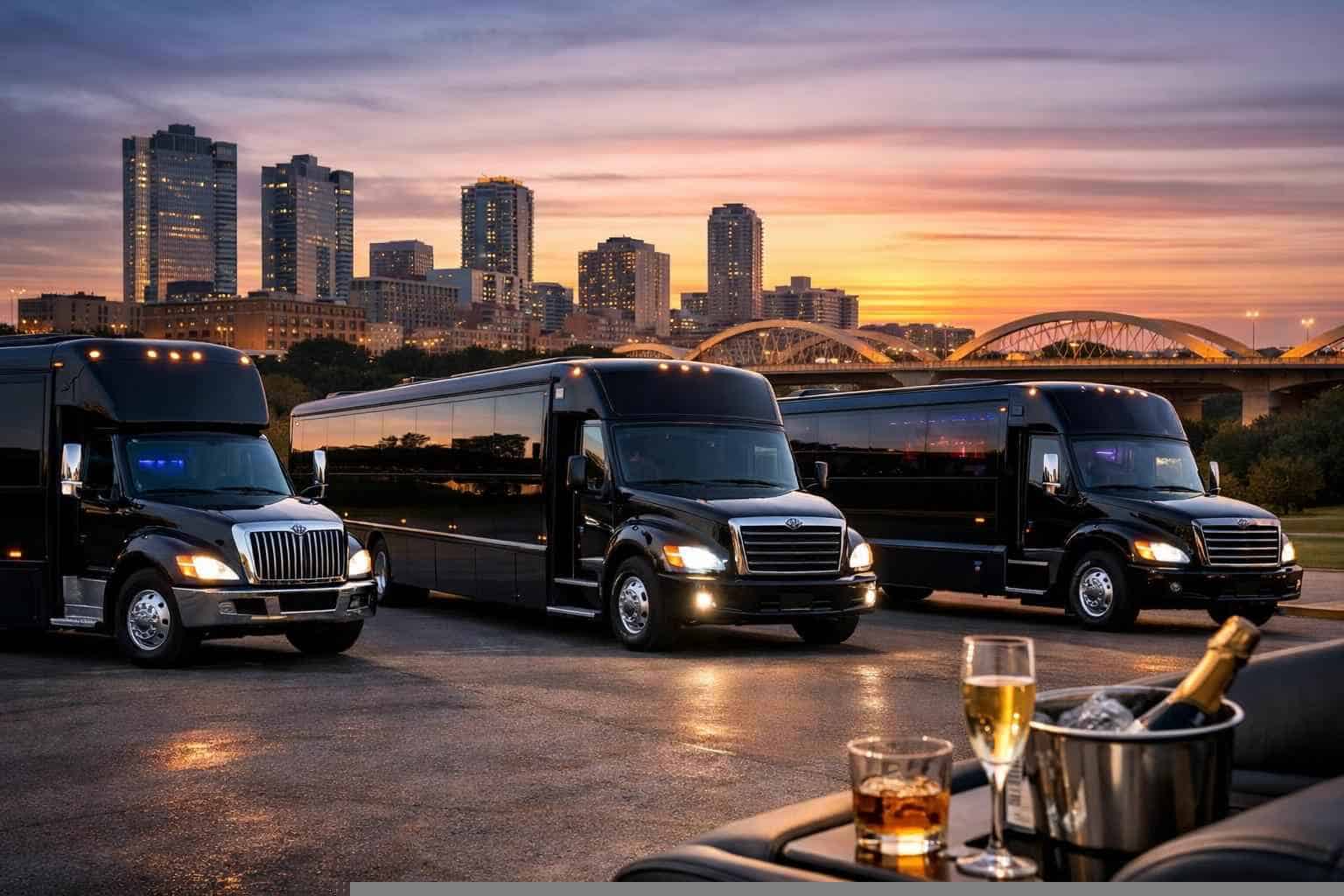 Our Fort Worth Limo Bus Fleet Options