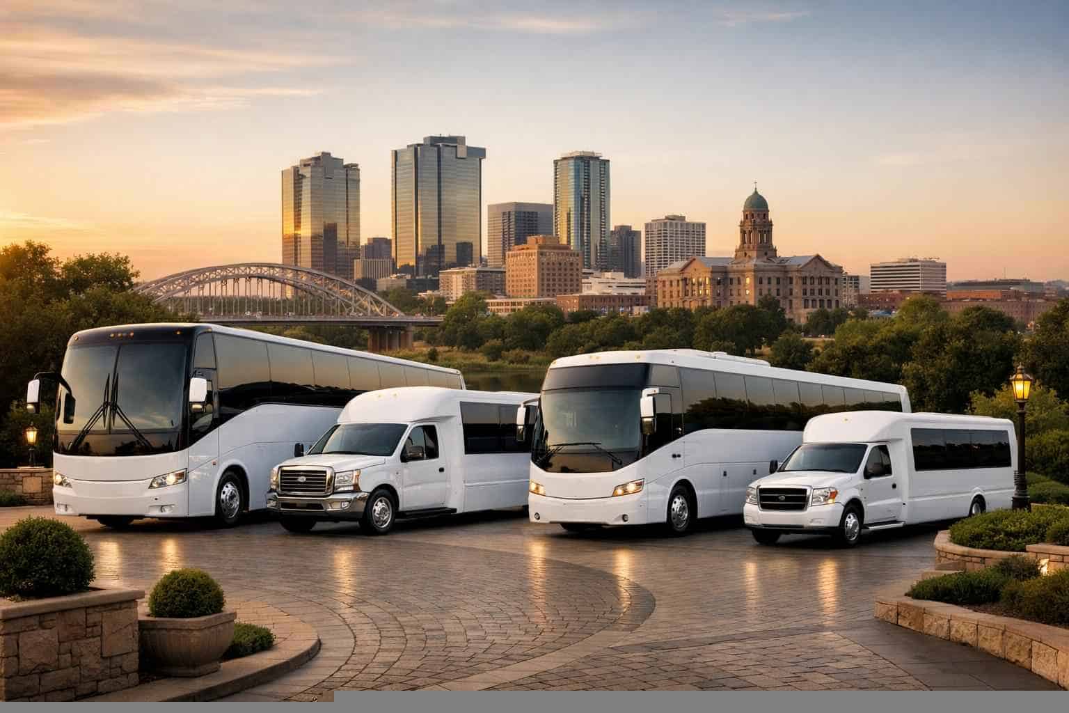 Our Fort Worth White Bus Fleet Options
