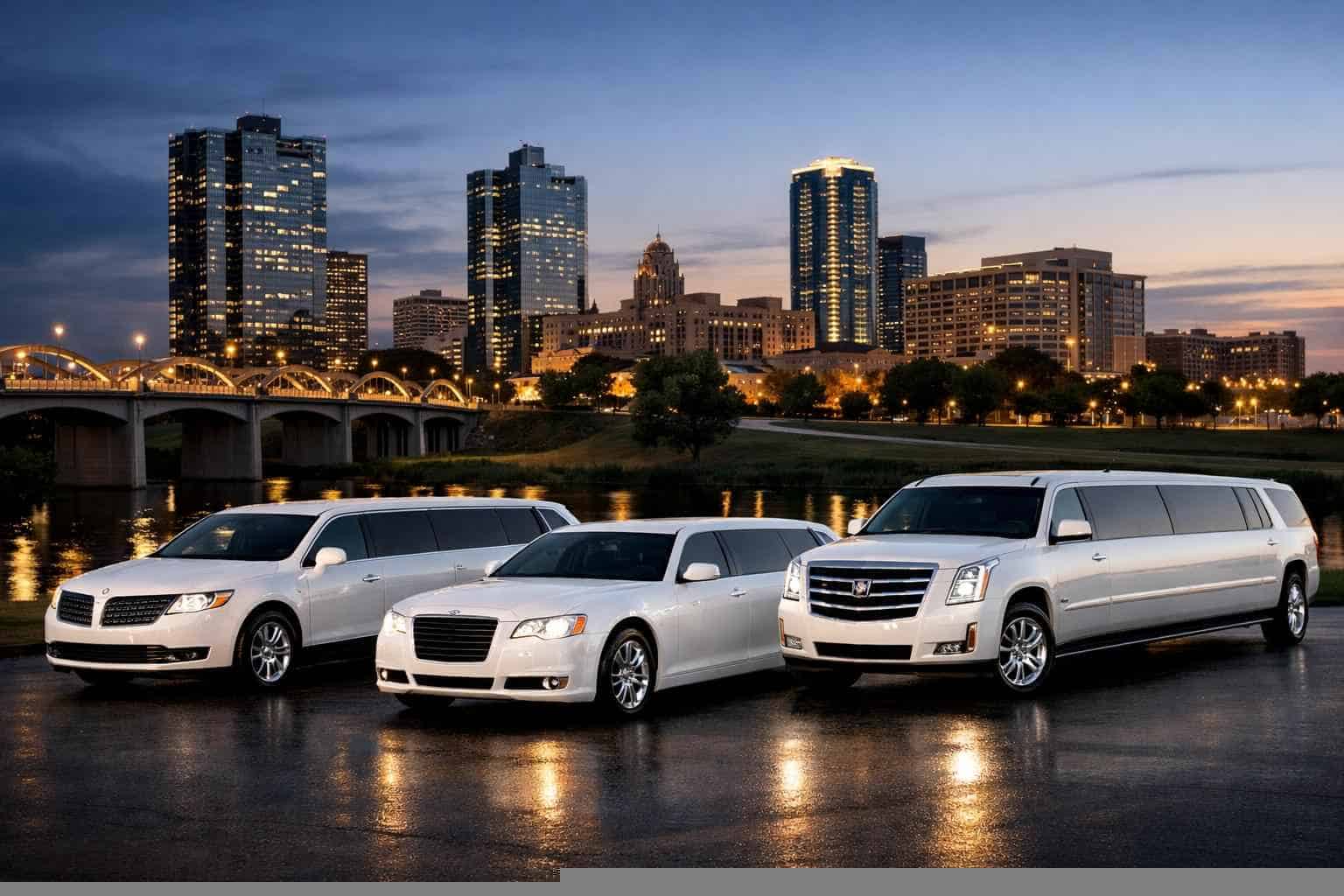 White Limo Rental In Fort Worth Texas Our Fort Worth White Limo Fleet Options