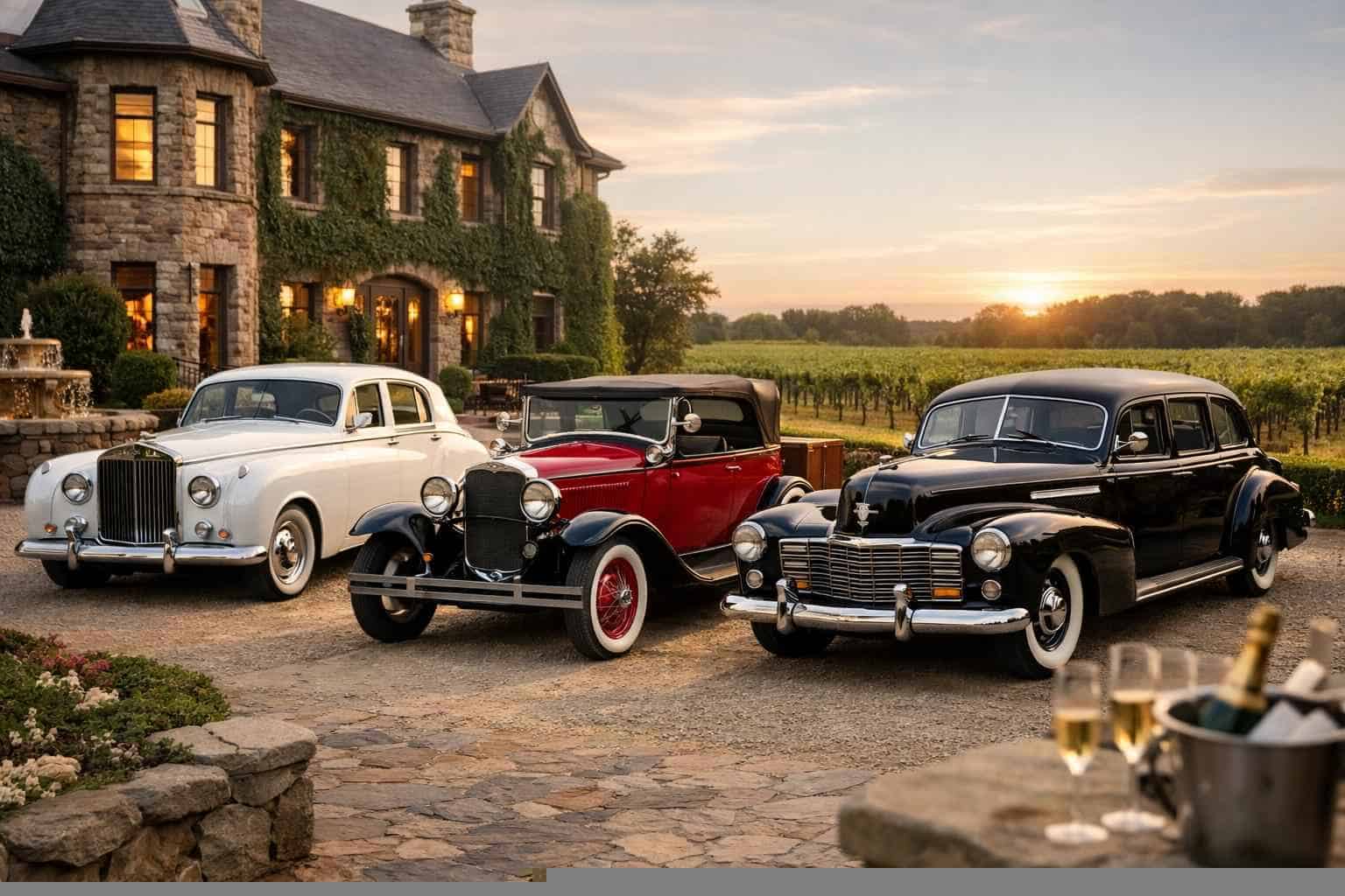 Our Grapevine Antique Vehicle Fleet Options
