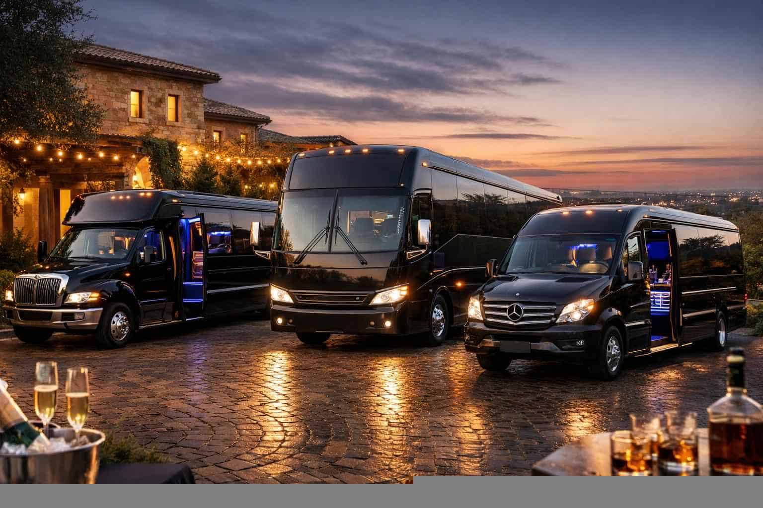 Our Grapevine Limo Bus Fleet Options