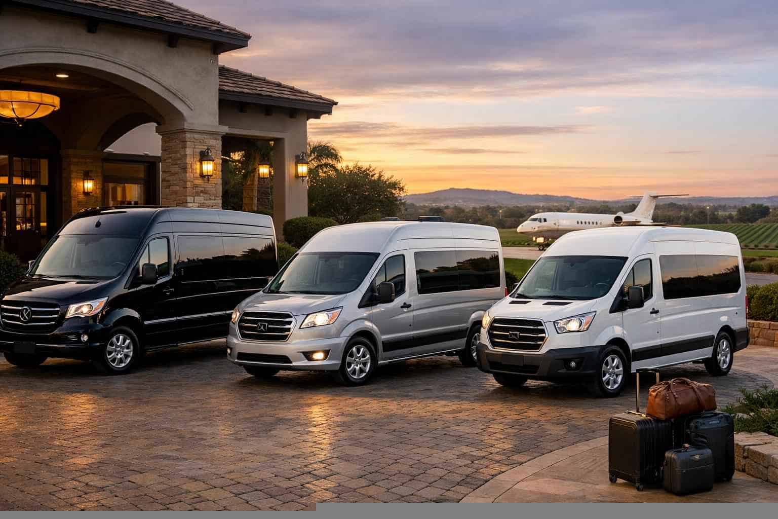Our Grapevine Passenger Van Fleet Options