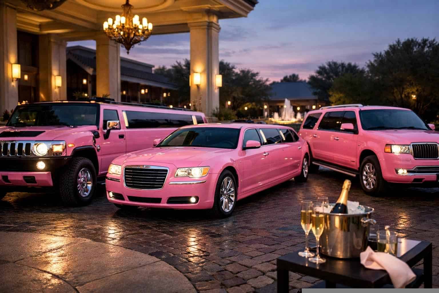 Pink Limo Rental In Grapevine Texas Our Grapevine Pink Limo Fleet Options