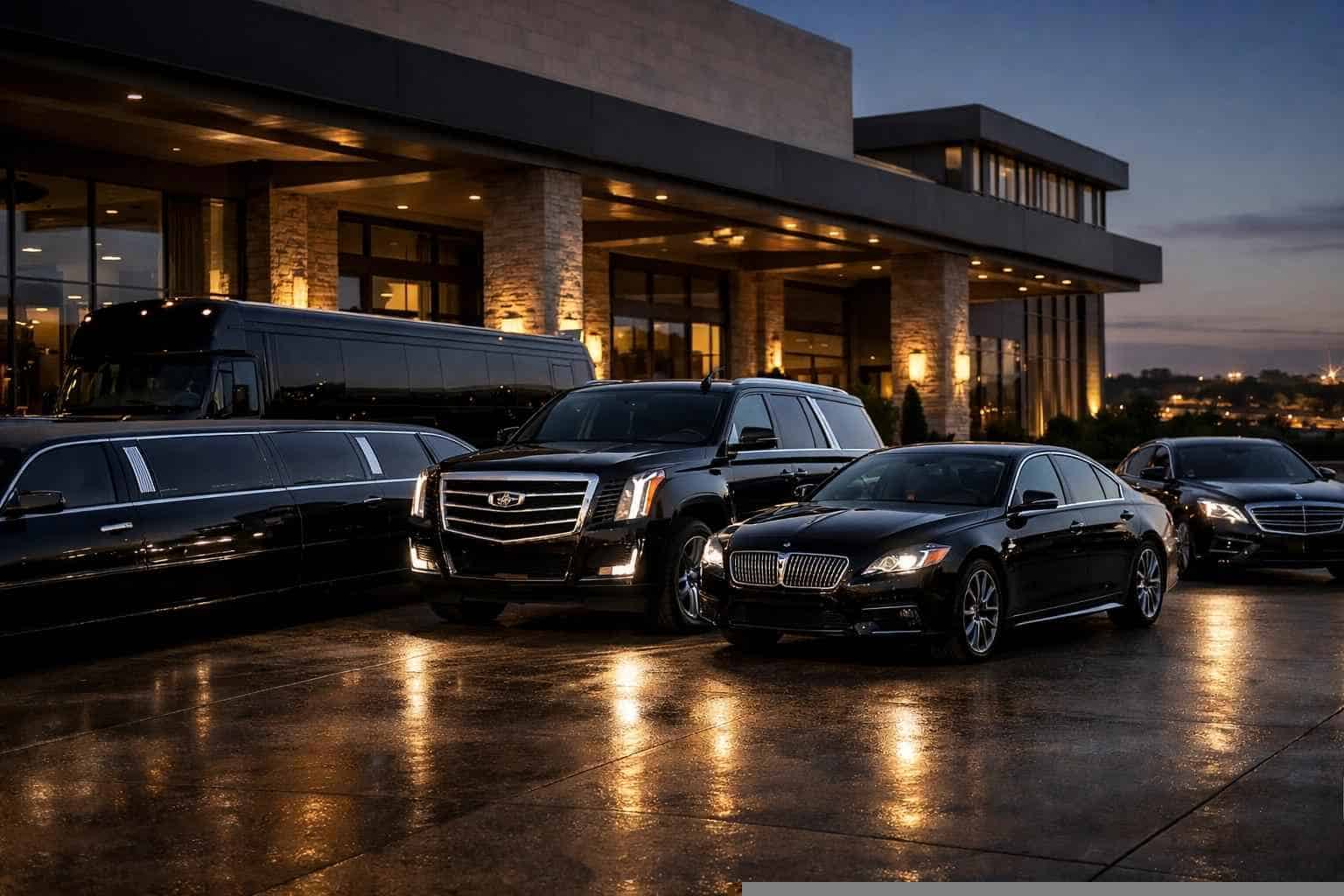 Our Haltom City Black Limo Fleet Options