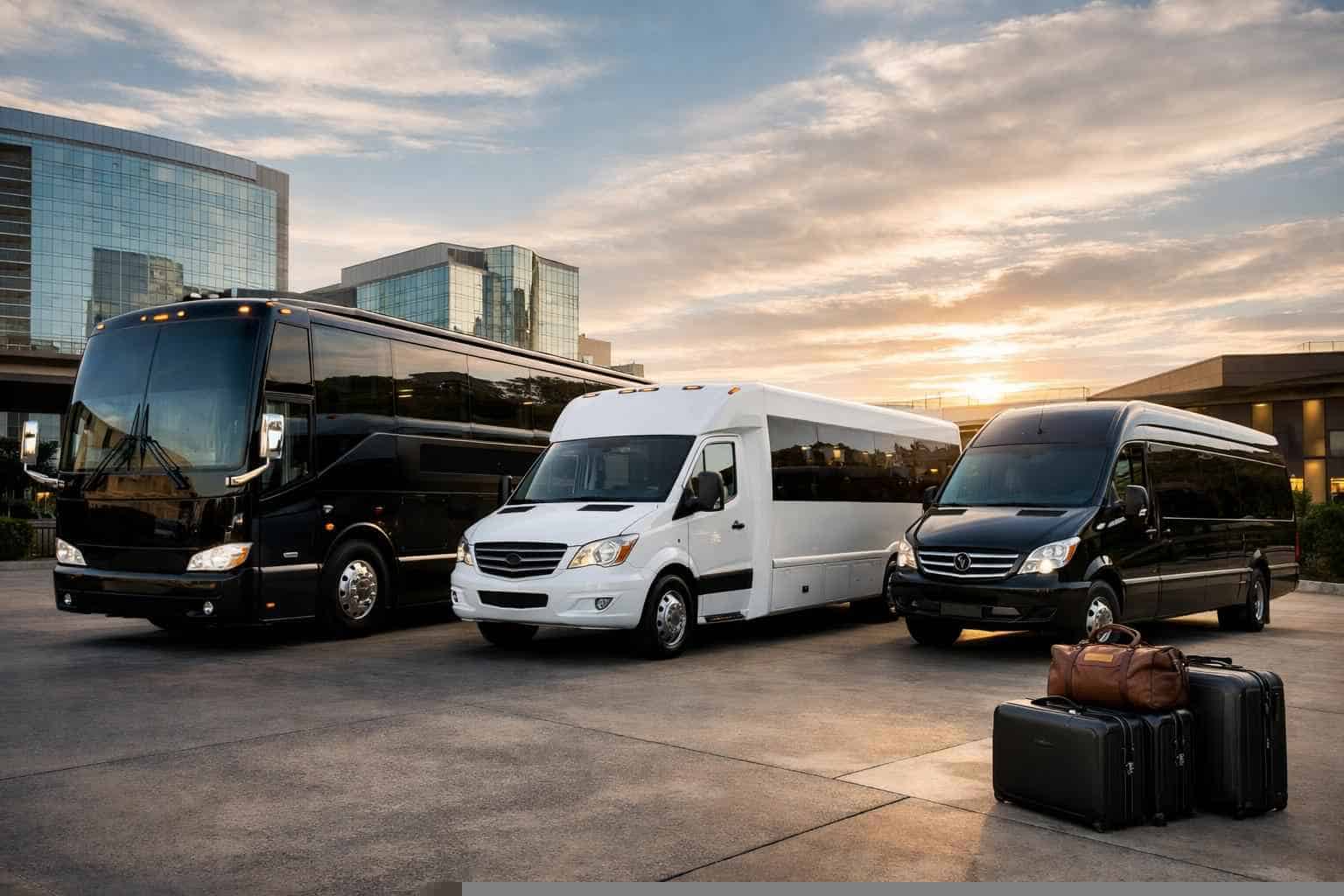 Our Haltom City Charter Bus Fleet Options