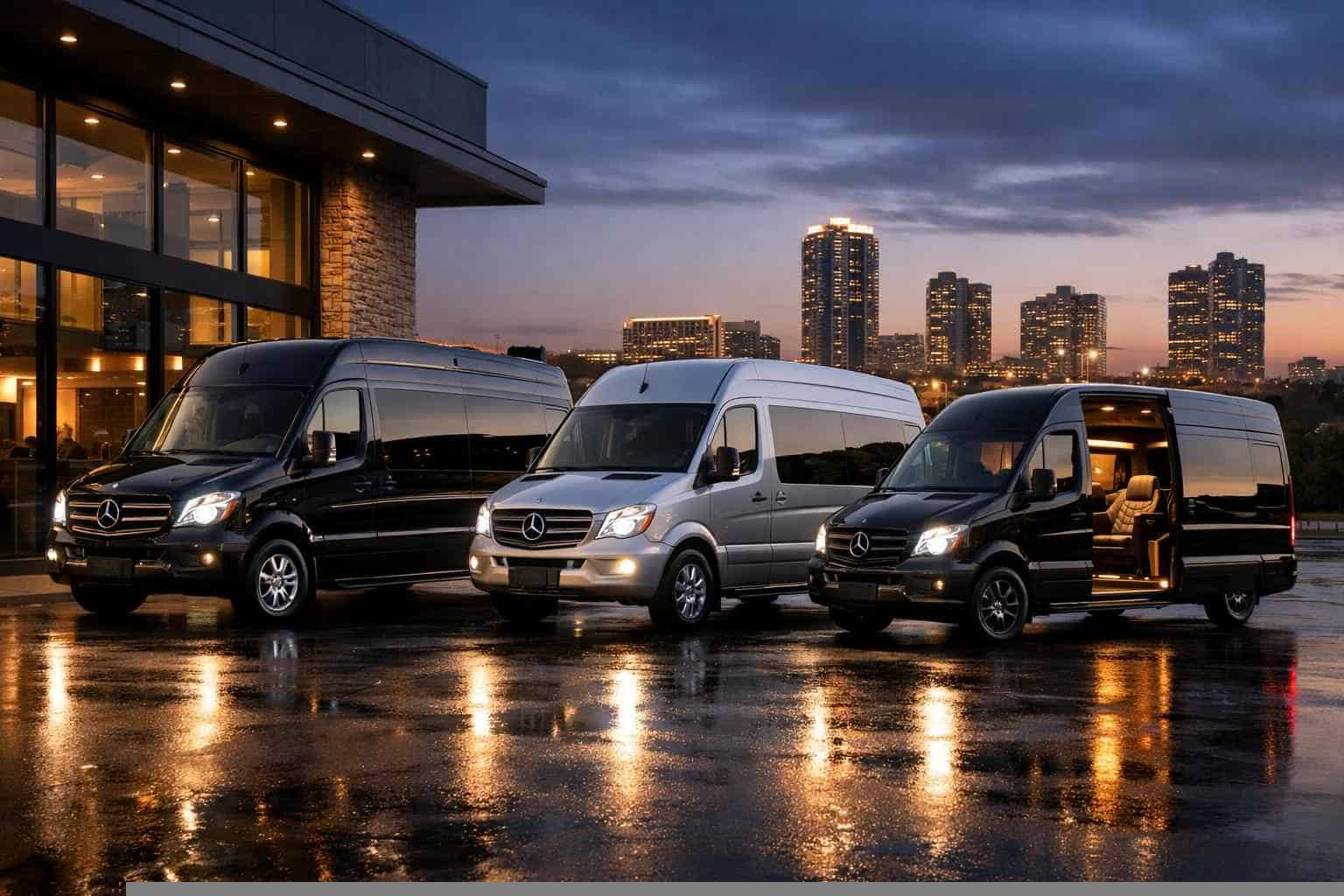 Our Haltom City Sprinter Van Fleet Options