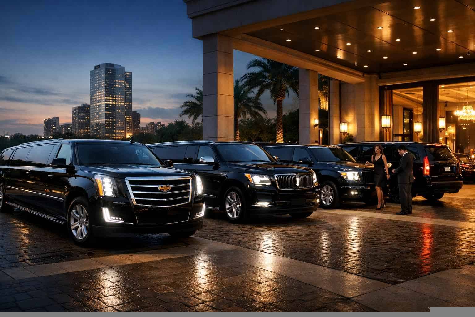 Our Haltom City SUV Limo Fleet Options