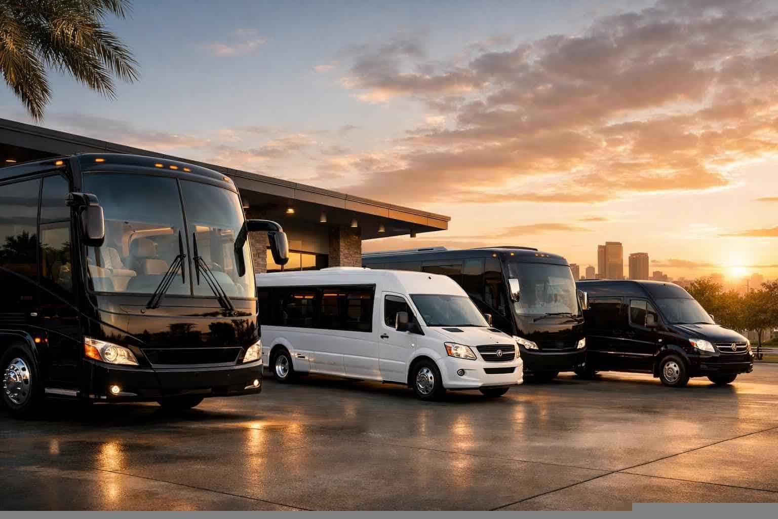 Our Hurst Bus Rental Fleet Options