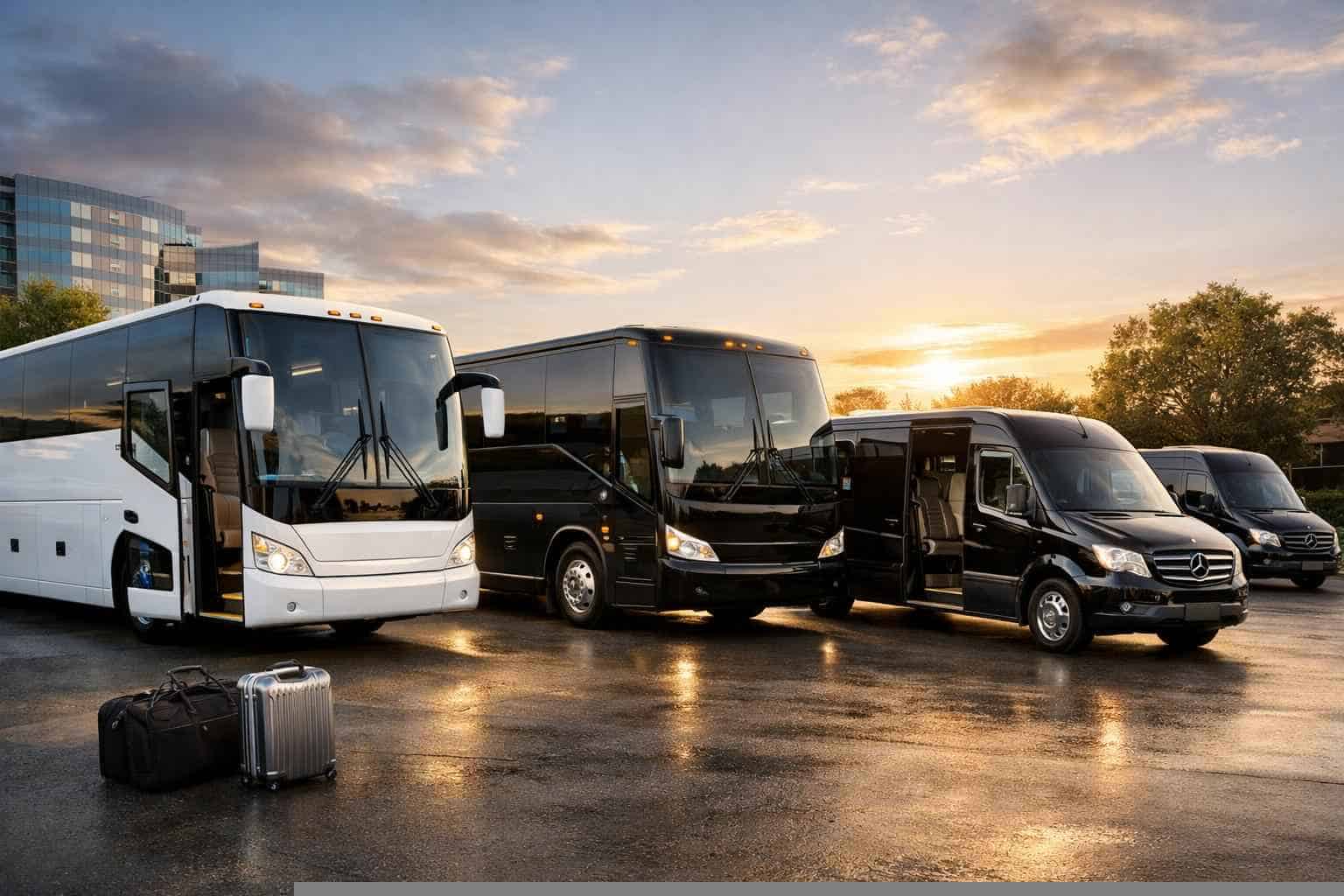 Our Hurst Charter Bus Fleet Options
