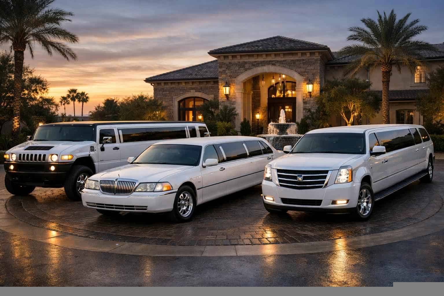 Our Hurst White Limo Fleet Options
