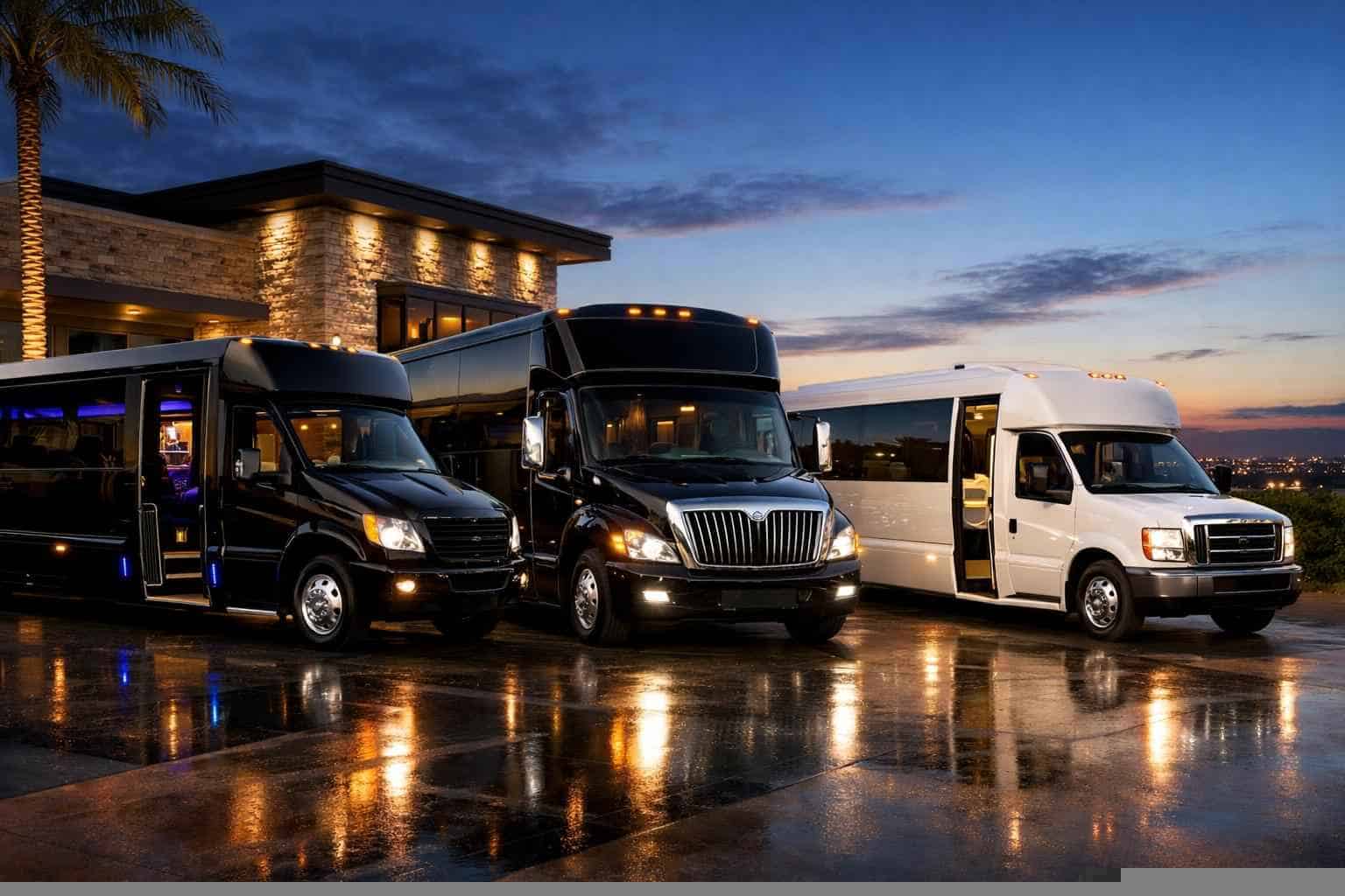 Our Keller Limo Bus Fleet Options