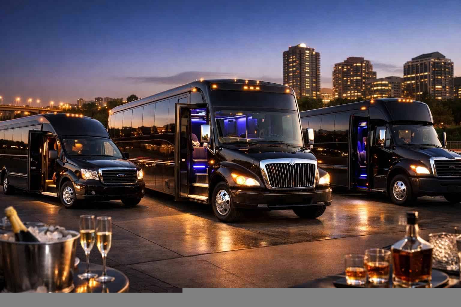 Our Keller Party Bus Fleet Options