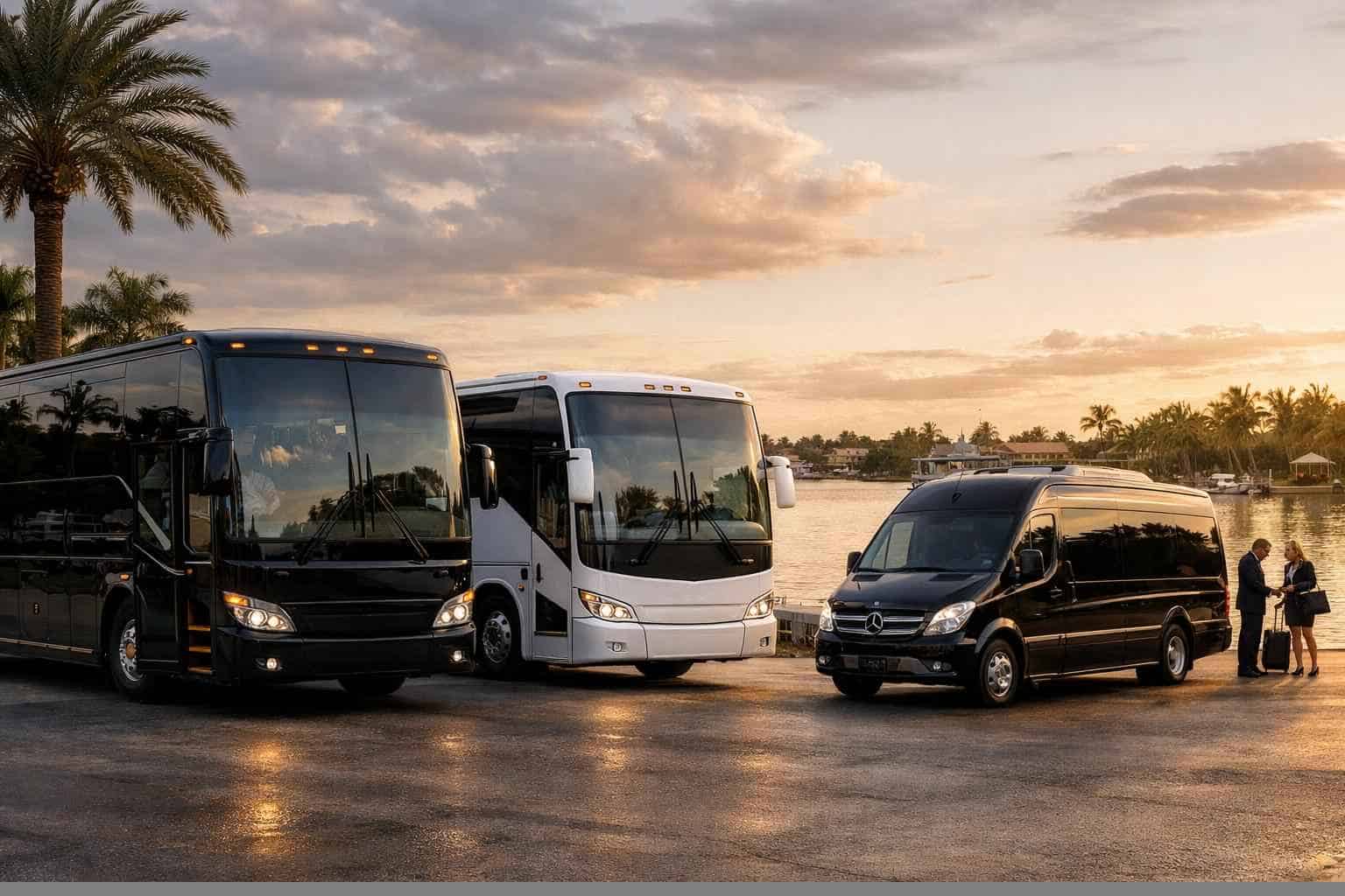 Our Lake Worth Charter Bus Fleet Options