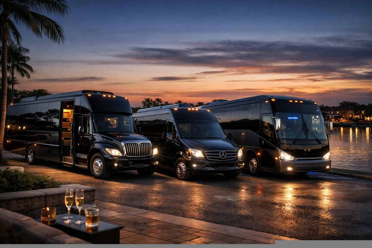 Our Lake Worth Limo Bus Fleet Options
