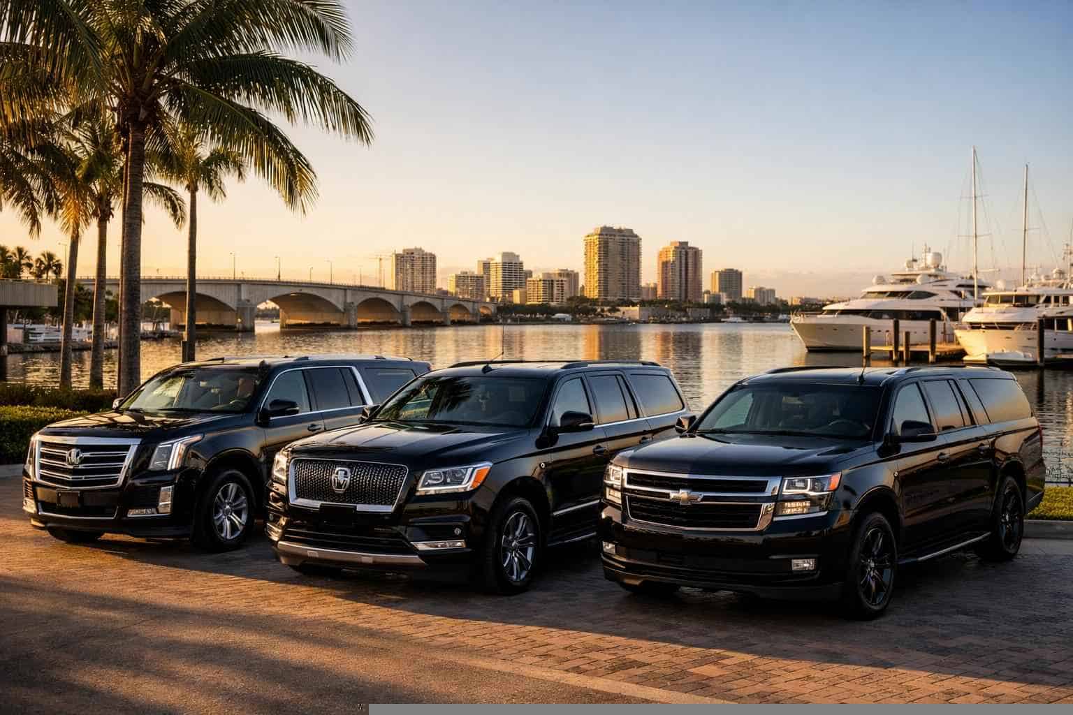 Our Lake Worth SUV Car Service Fleet