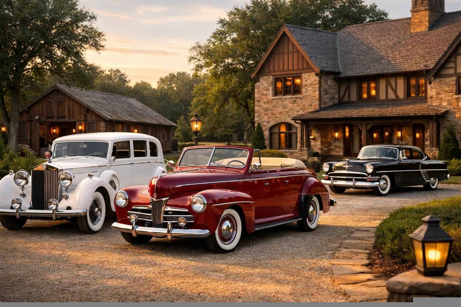 Our Mansfield Antique Vehicle Fleet Options