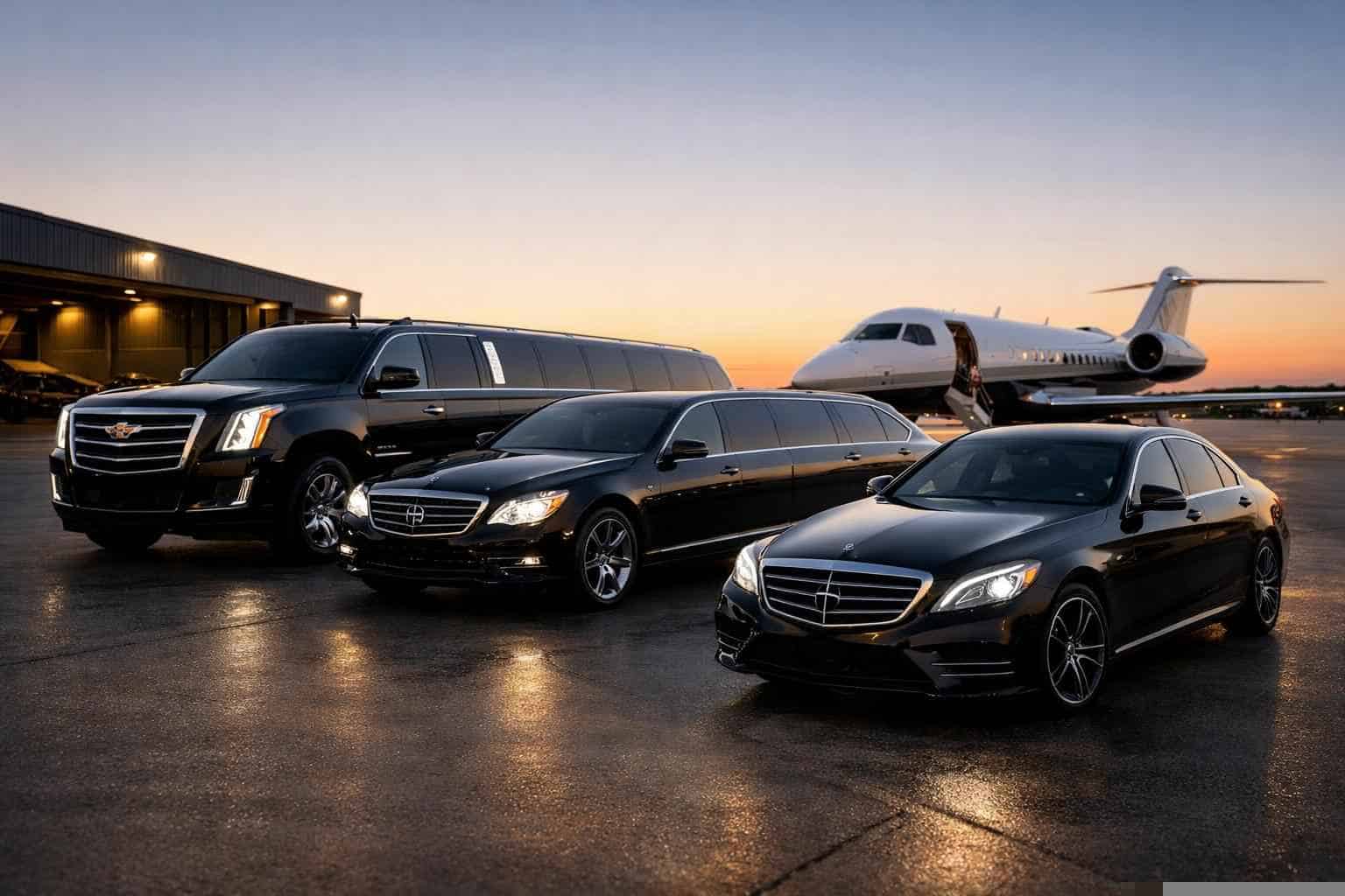 Our Mansfield Black Limo Fleet Options