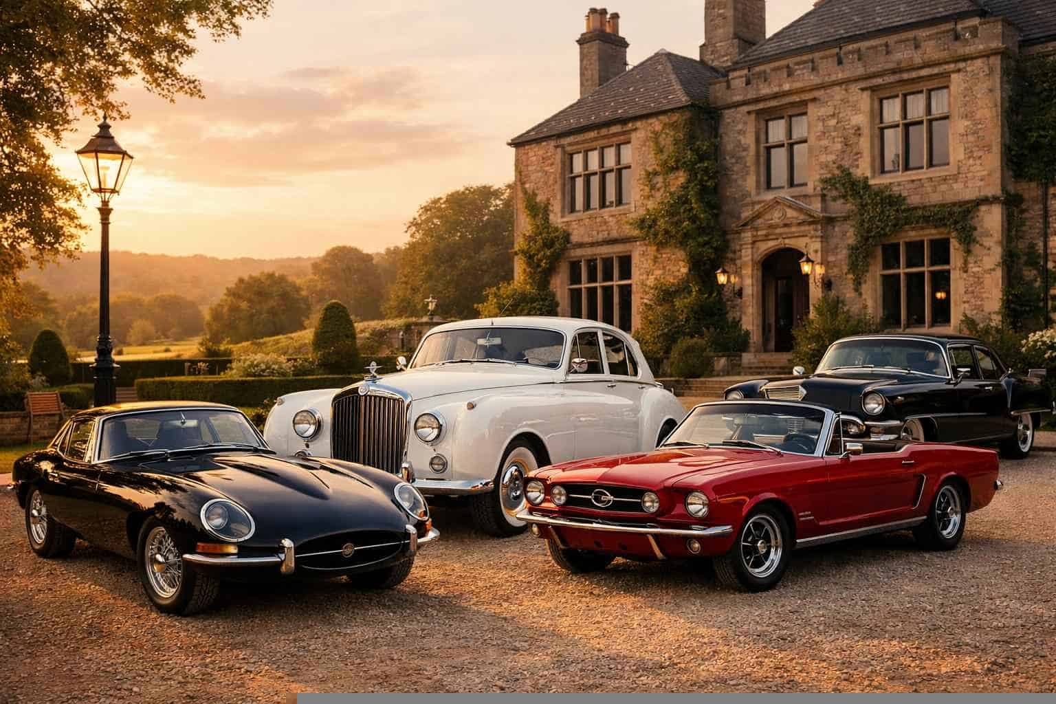 Our Mansfield Classic Car Fleet Options