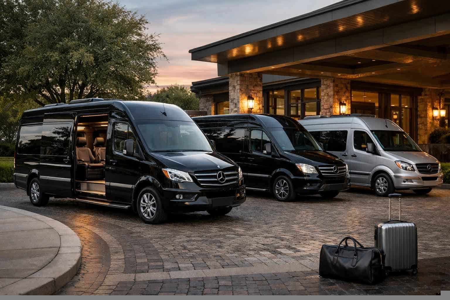 Our Mansfield Passenger Van Fleet Options