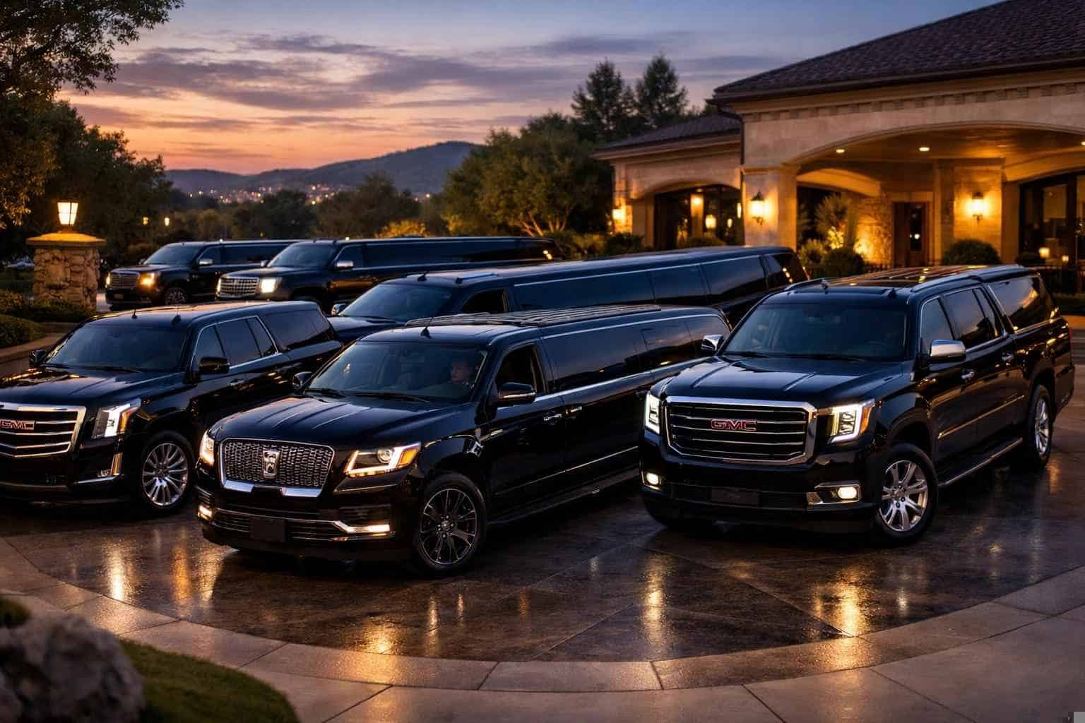 Our Mansfield SUV Limo Fleet Options