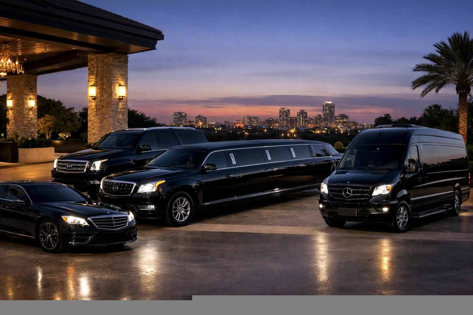 Black Limo Rental In North Richland Hills Texas Our North Richland Hills Black Limo Fleet Options