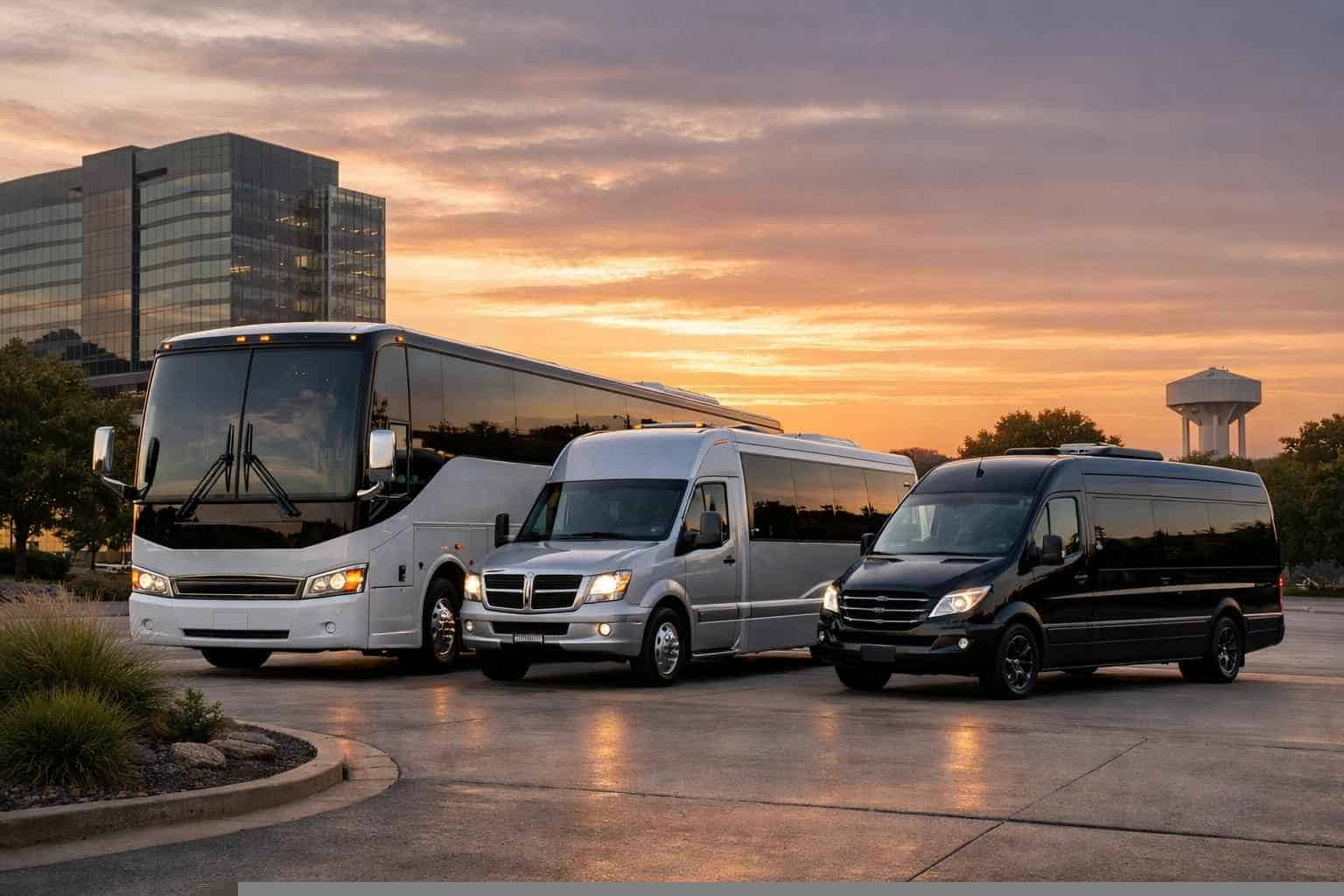 Our North Richland Hills Charter Bus Fleet Options