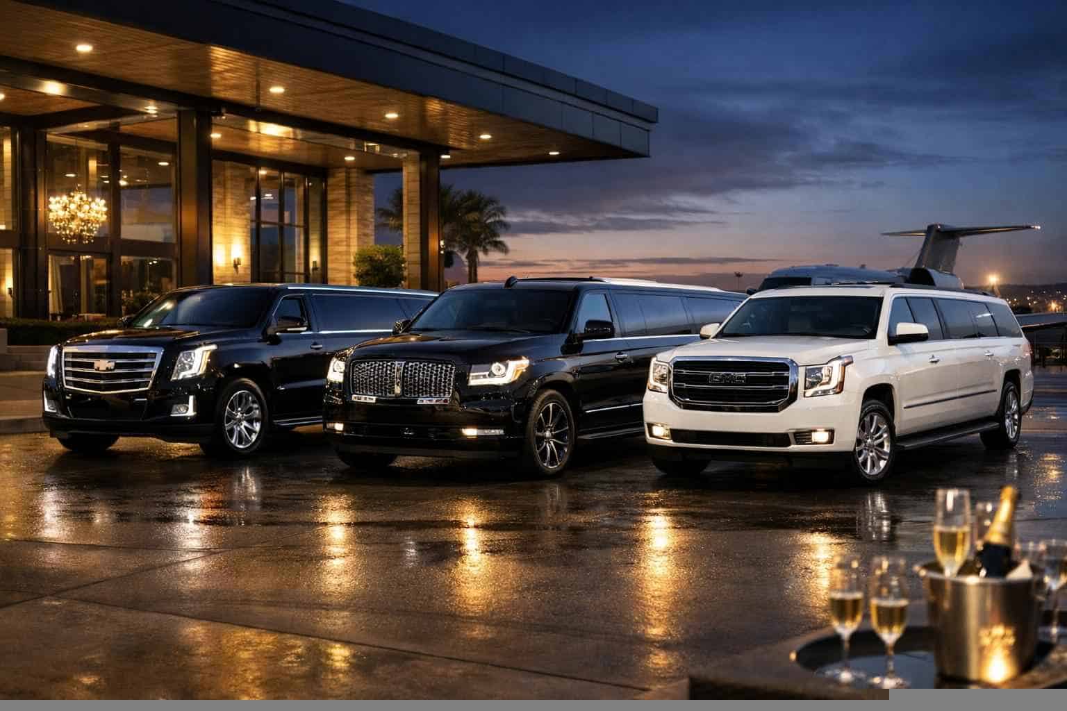 Our North Richland Hills SUV Limo Fleet Options